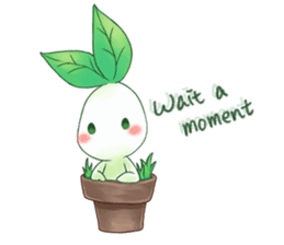 Plant Rabbit 2 sticker #12438600