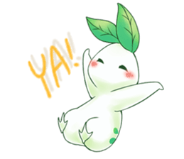 Plant Rabbit 2 sticker #12438601