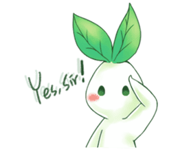 Plant Rabbit 2 sticker #12438602