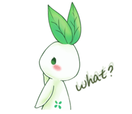 Plant Rabbit 2 sticker #12438608