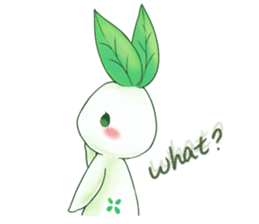 Plant Rabbit 2 sticker #12438608
