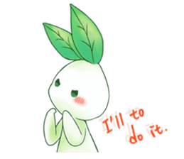 Plant Rabbit 2 sticker #12438613