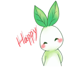 Plant Rabbit 2 sticker #12438618