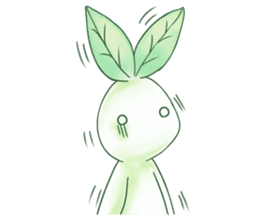 Plant Rabbit 2 sticker #12438621