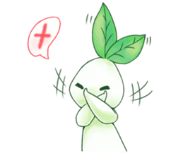 Plant Rabbit 2 sticker #12438623