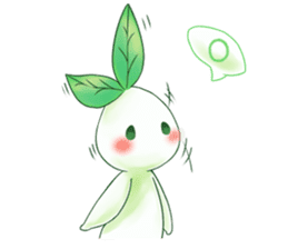 Plant Rabbit 2 sticker #12438624
