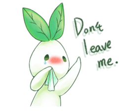 Plant Rabbit 2 sticker #12438628
