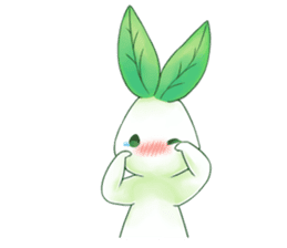 Plant Rabbit 2 sticker #12438630