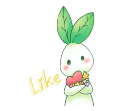 Plant Rabbit 2 sticker #12438635