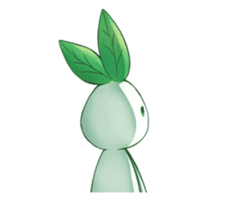 Plant Rabbit 2 sticker #12438637
