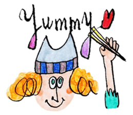 kids enjoy sticker #12438707