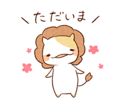 heart warming animals sticker #12438816