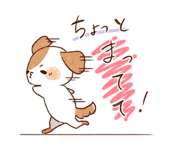 heart warming animals sticker #12438824