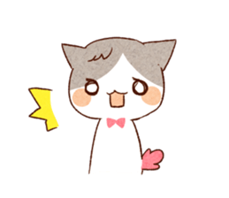 heart warming animals sticker #12438831