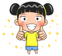 Jennifer the Cute Girl sticker #12439079