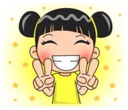 Jennifer the Cute Girl sticker #12439088