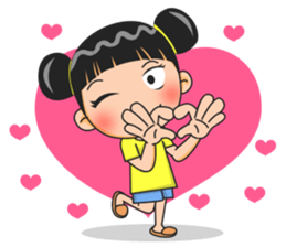 Jennifer the Cute Girl sticker #12439090