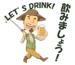 Gotie the Fisherman sticker #12439332