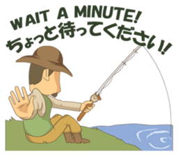 Gotie the Fisherman sticker #12439335