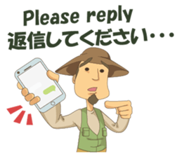 Gotie the Fisherman sticker #12439351