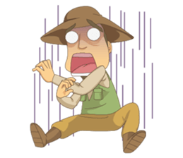 Gotie the Fisherman sticker #12439352