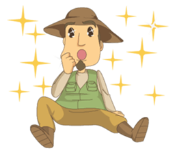Gotie the Fisherman sticker #12439356