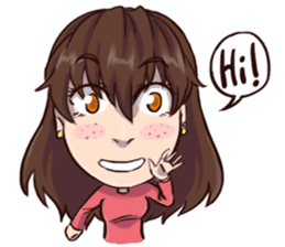 Chibi Anne (Webtoon) sticker #12439358