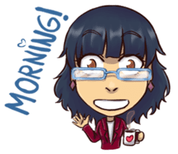 Chibi Anne (Webtoon) sticker #12439378
