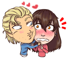 Chibi Anne (Webtoon) sticker #12439396