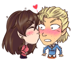 Chibi Anne (Webtoon) sticker #12439397