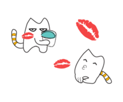 Together friends, Animated sticker #12439719