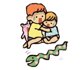 Pink bear's humor Sticker sticker #12439800