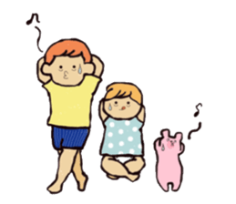 Pink bear's humor Sticker sticker #12439802