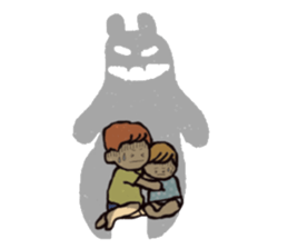 Pink bear's humor Sticker sticker #12439803