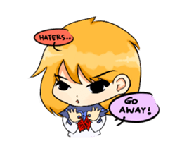 Ami the Fangirl sticker #12439809
