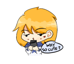 Ami the Fangirl sticker #12439814