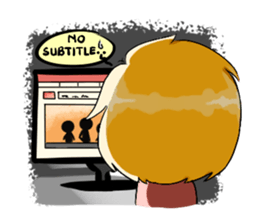 Ami the Fangirl sticker #12439817