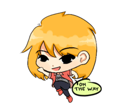 Ami the Fangirl sticker #12439838