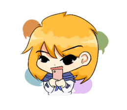 Ami the Fangirl sticker #12439845