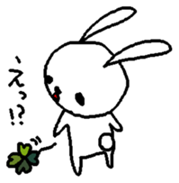 The daliy life of the healing rabbit sticker #12439866