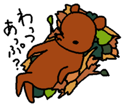 The daliy life of the healing rabbit sticker #12439883