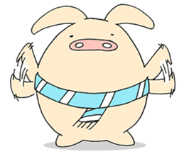 The E-ko's pig"Bu-chan"!vol2 sticker #12440248