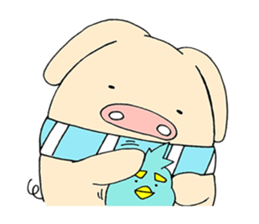 The E-ko's pig"Bu-chan"!vol2 sticker #12440283