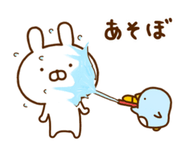 Rabbit Usahina friend sticker #12440393