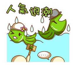 Cat Girl go around anywhere~Stock market sticker #12440432