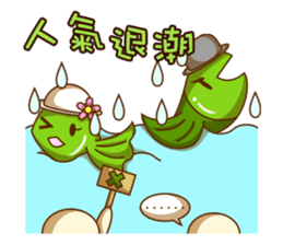 Cat Girl go around anywhere~Stock market sticker #12440432