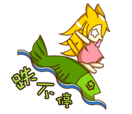 Cat Girl go around anywhere~Stock market sticker #12440436