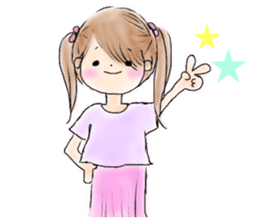 sweet country girls sticker #12441445