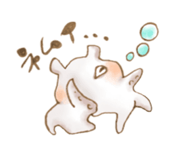 emotion of deep sea fish sticker #12441795