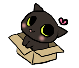 blackcat choco sticker #12442146